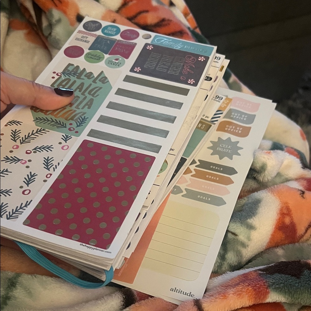 Massive Colorful Planner Stickers Set clean out